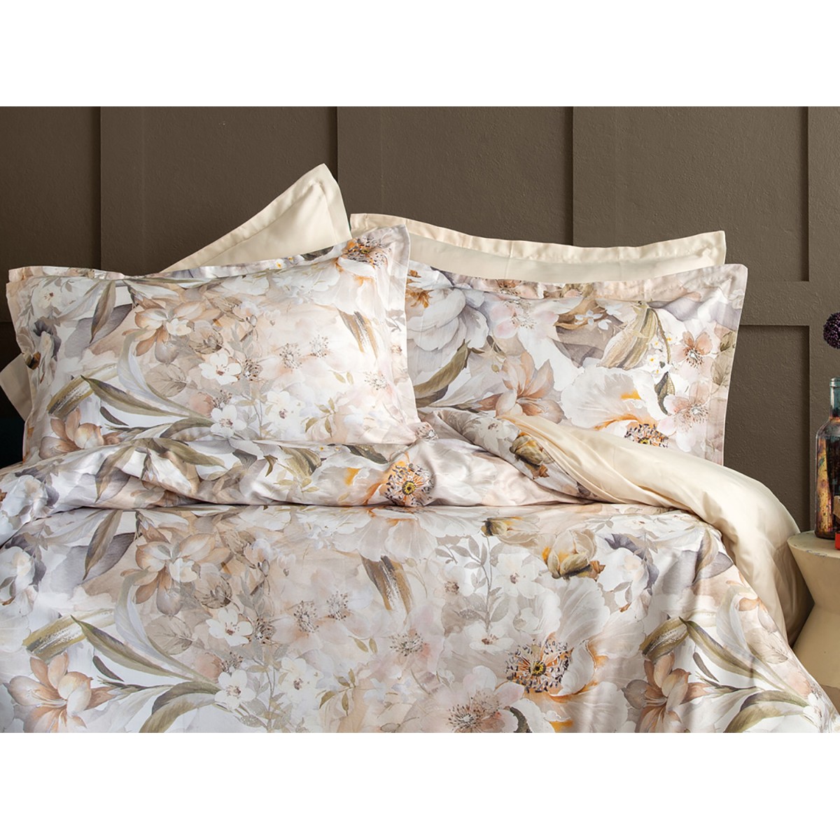 Parure de lit satin de coton-MOETTIE