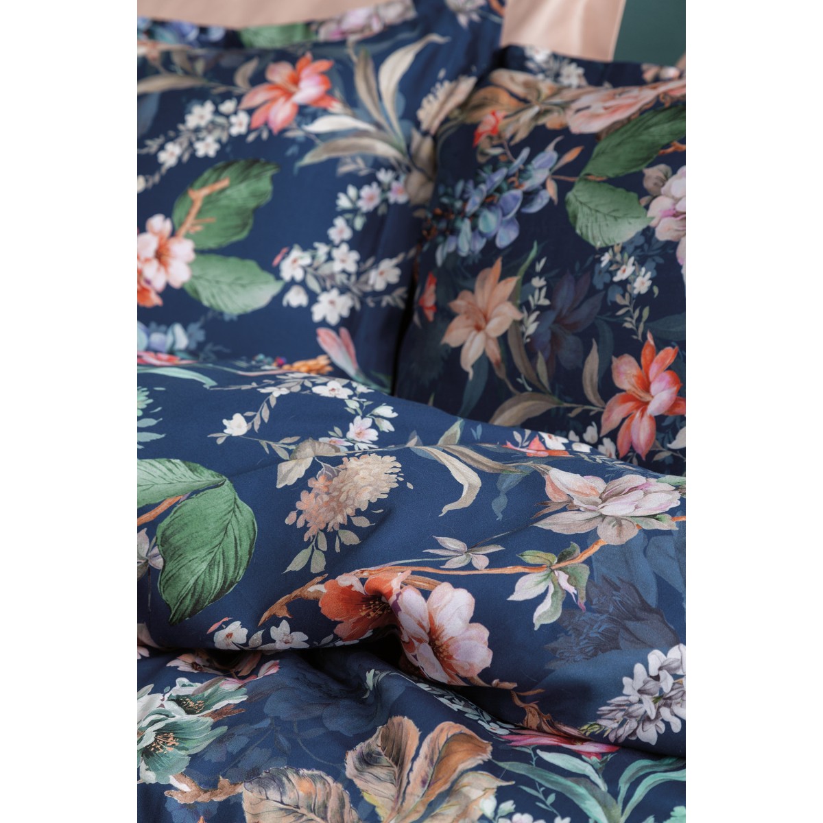 Parure de lit satin de coton-RUBIE