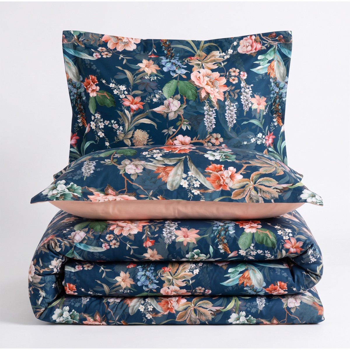 Parure de lit satin de coton-RUBIE