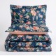 Parure de lit satin de coton-RUBIE