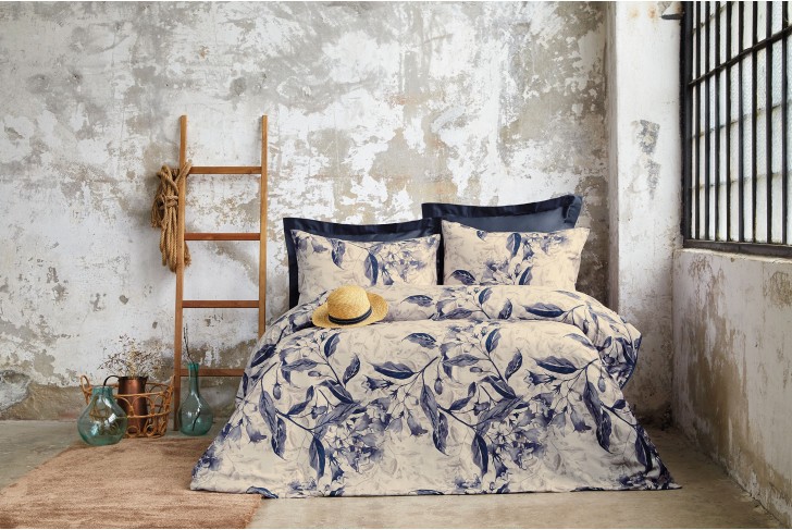 Parure de lit satin de coton-RUTHA