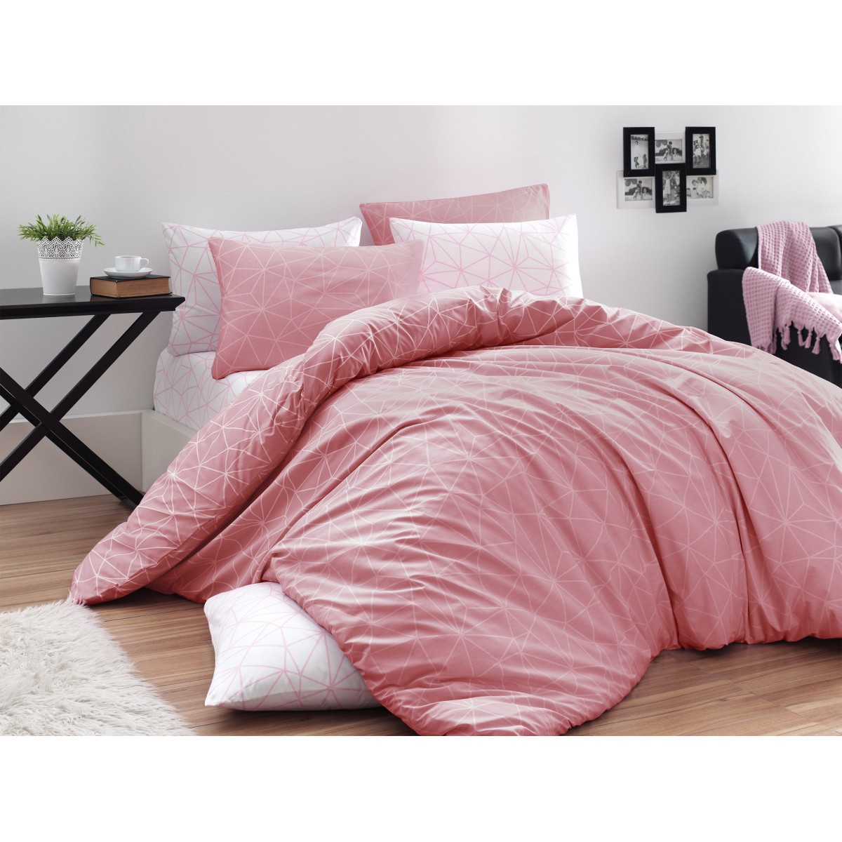 Parure de lit 100% coton SALLY