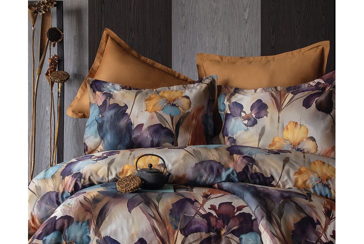 Parure de lit satin de coton-VONNA