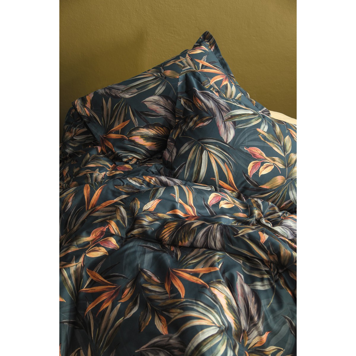 Parure de lit 240X220 cm satin de coton CALITTA