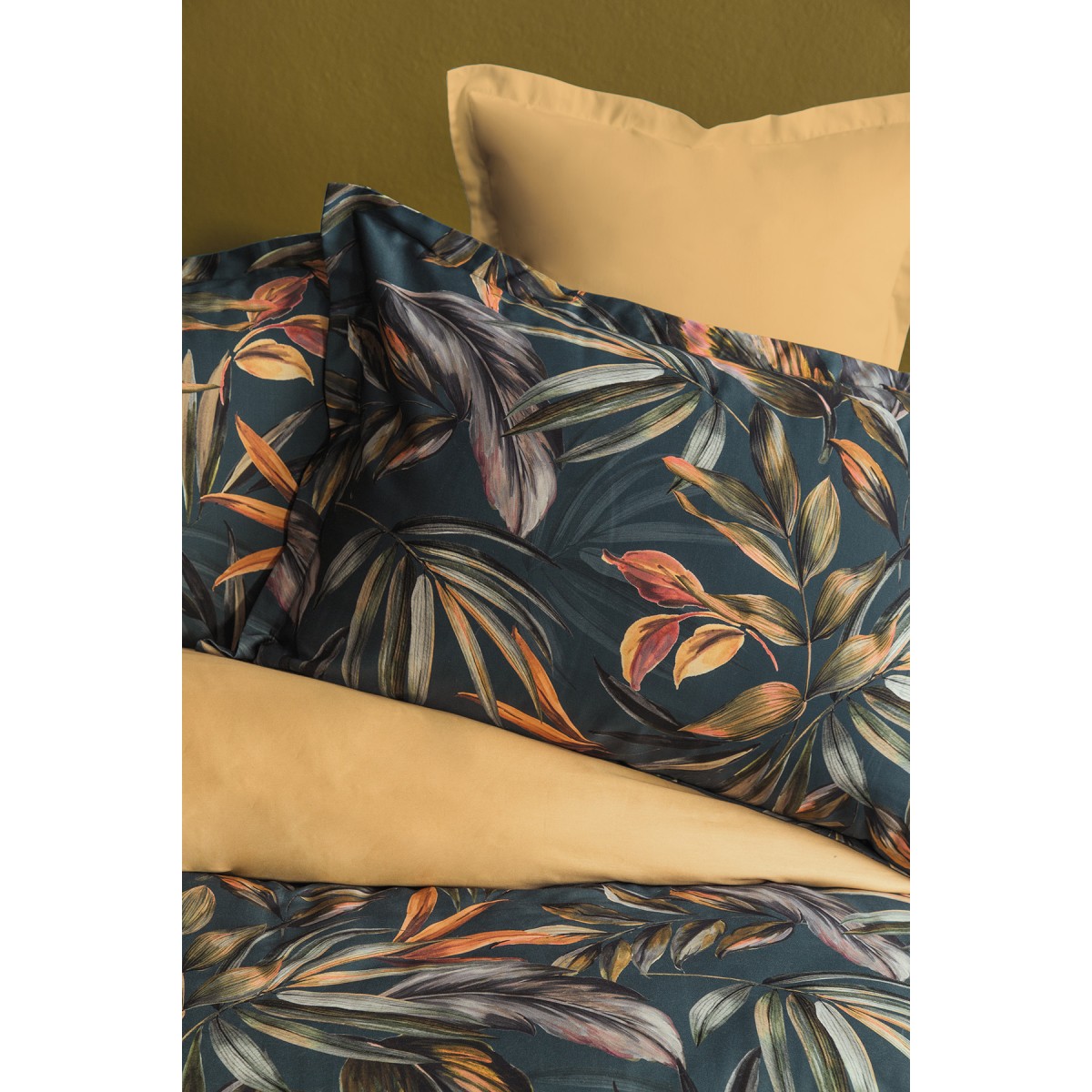 Parure de lit 240X220 cm satin de coton CALITTA
