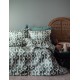 Parure de lit 240X220 cm satin de coton BATIQUE
