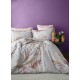 Parure de lit 240X220 cm satin de coton BRUNELLE