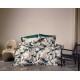 Parure de lit 240X220 cm satin de coton MAJORELLE