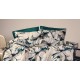 Parure de lit 240X220 cm satin de coton MAJORELLE
