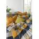 Parure de lit FLANELLE Echo-Ambre