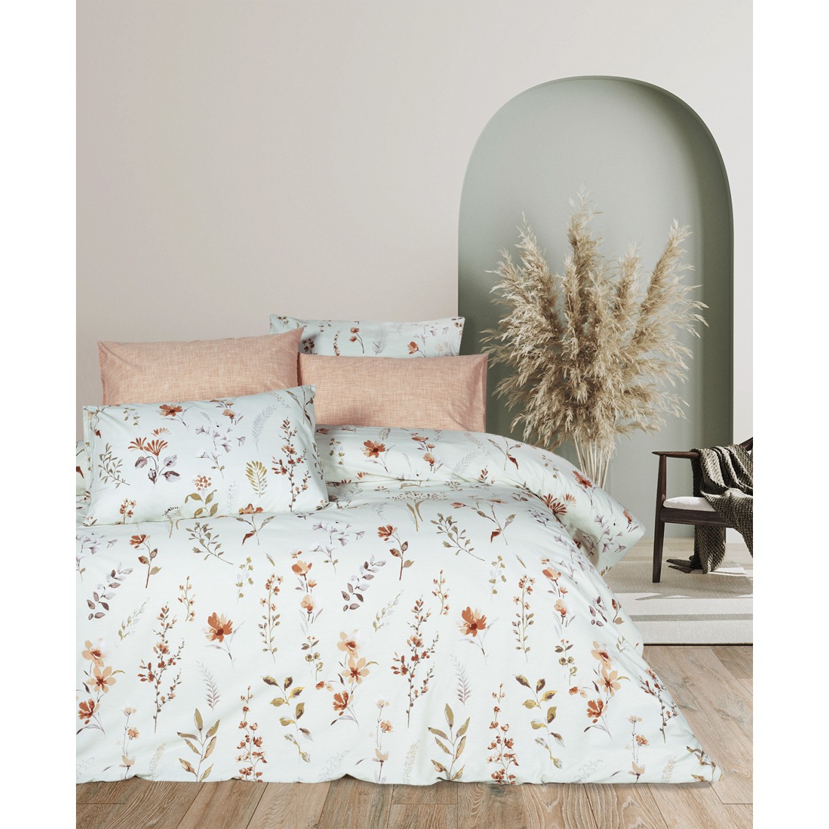 Parure de lit 100% coton KENZO VERT