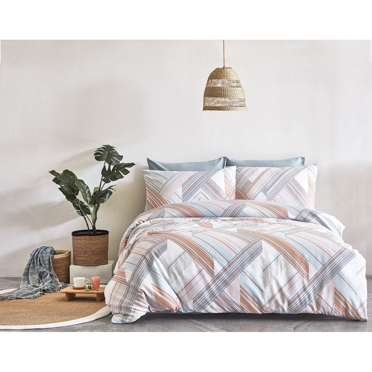 Parure de lit satin de coton LENOX