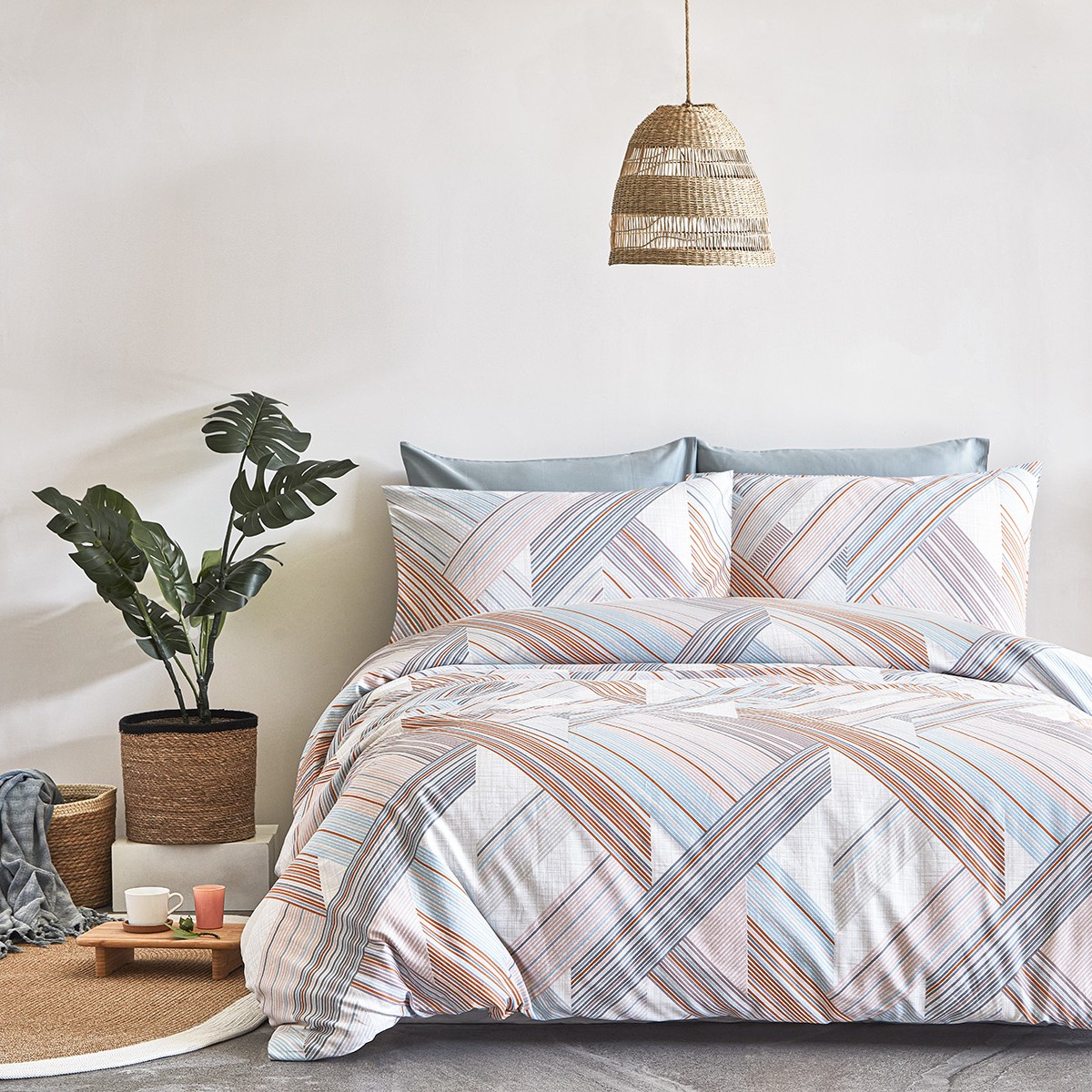 Parure de lit satin de coton LENOX