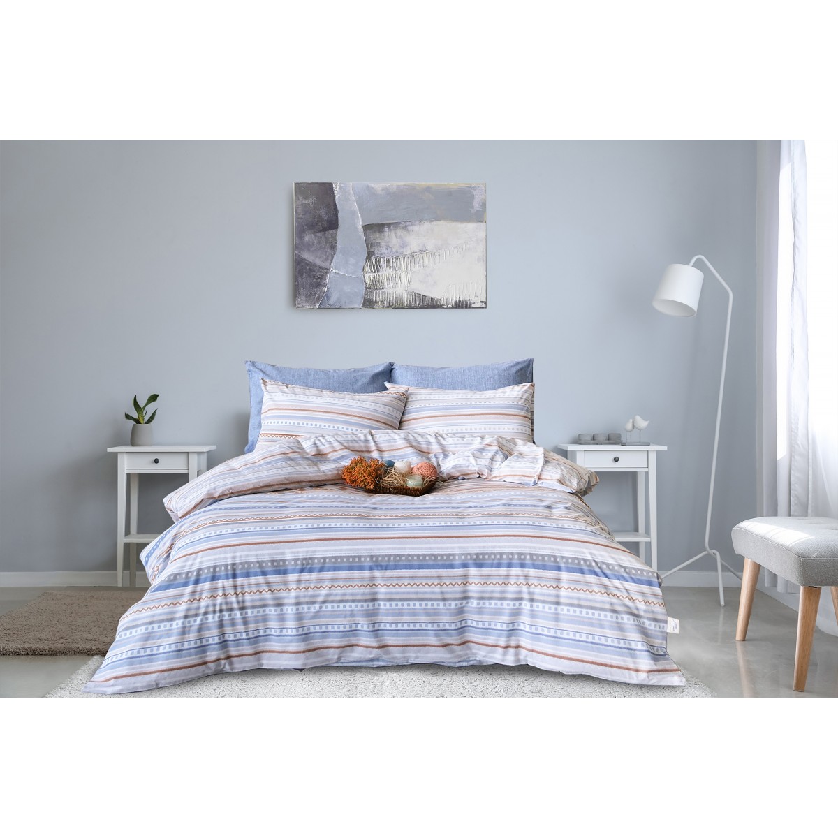 Parure de lit 100% coton SCALA
