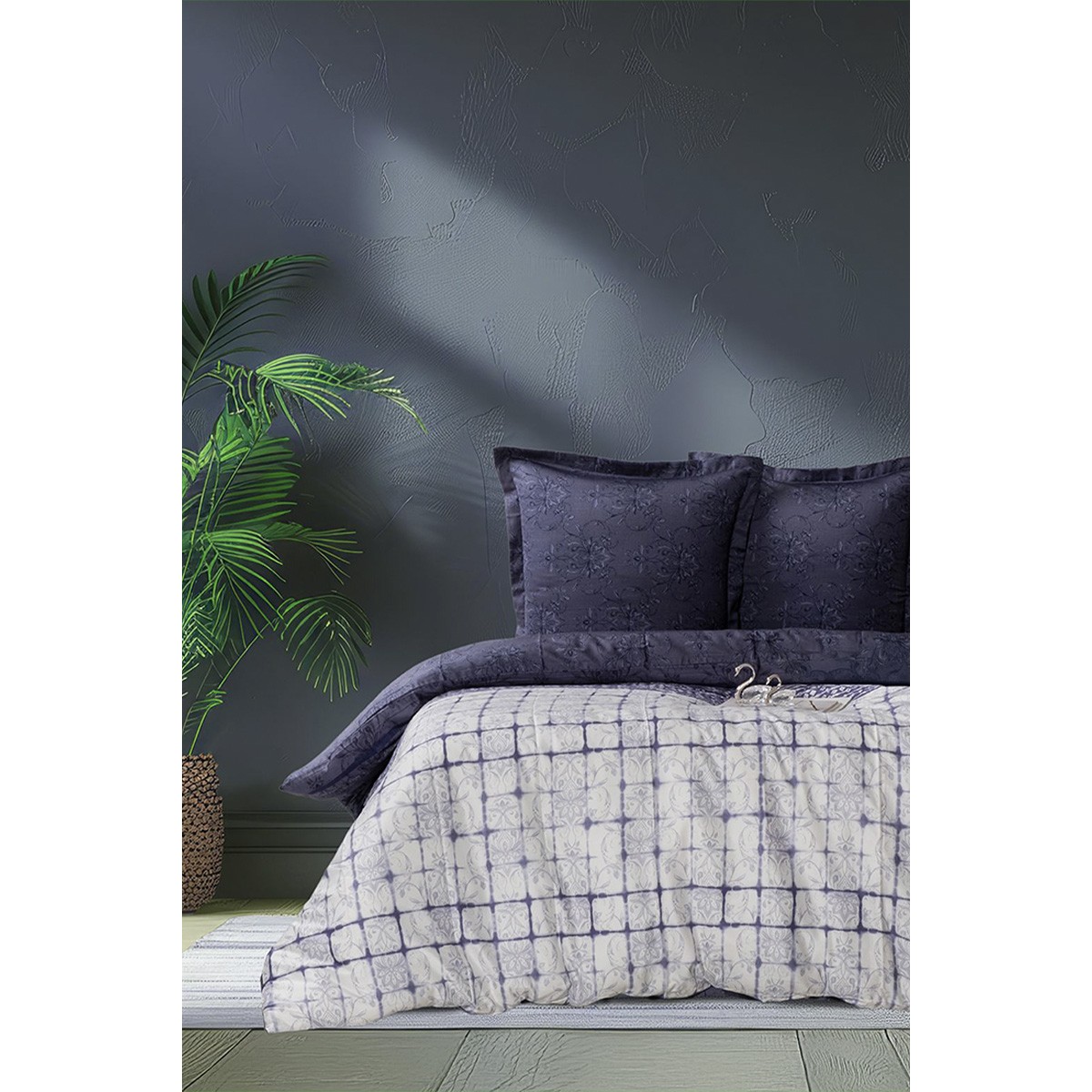 Parure de lit satin de coton -MELORI