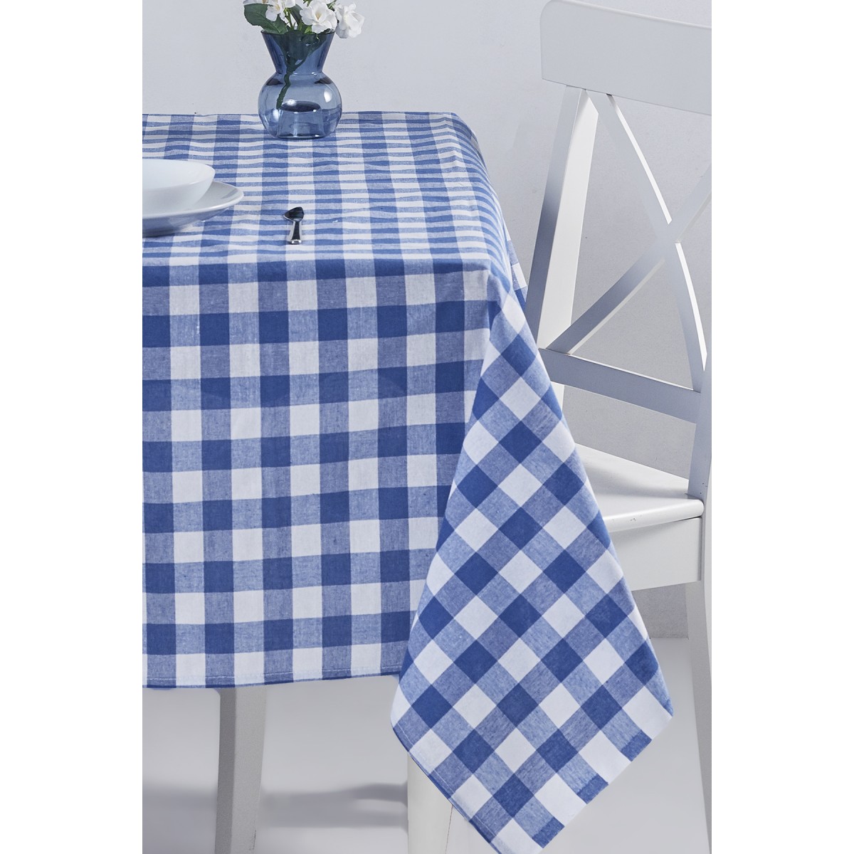Nappe Carreaux Bleu