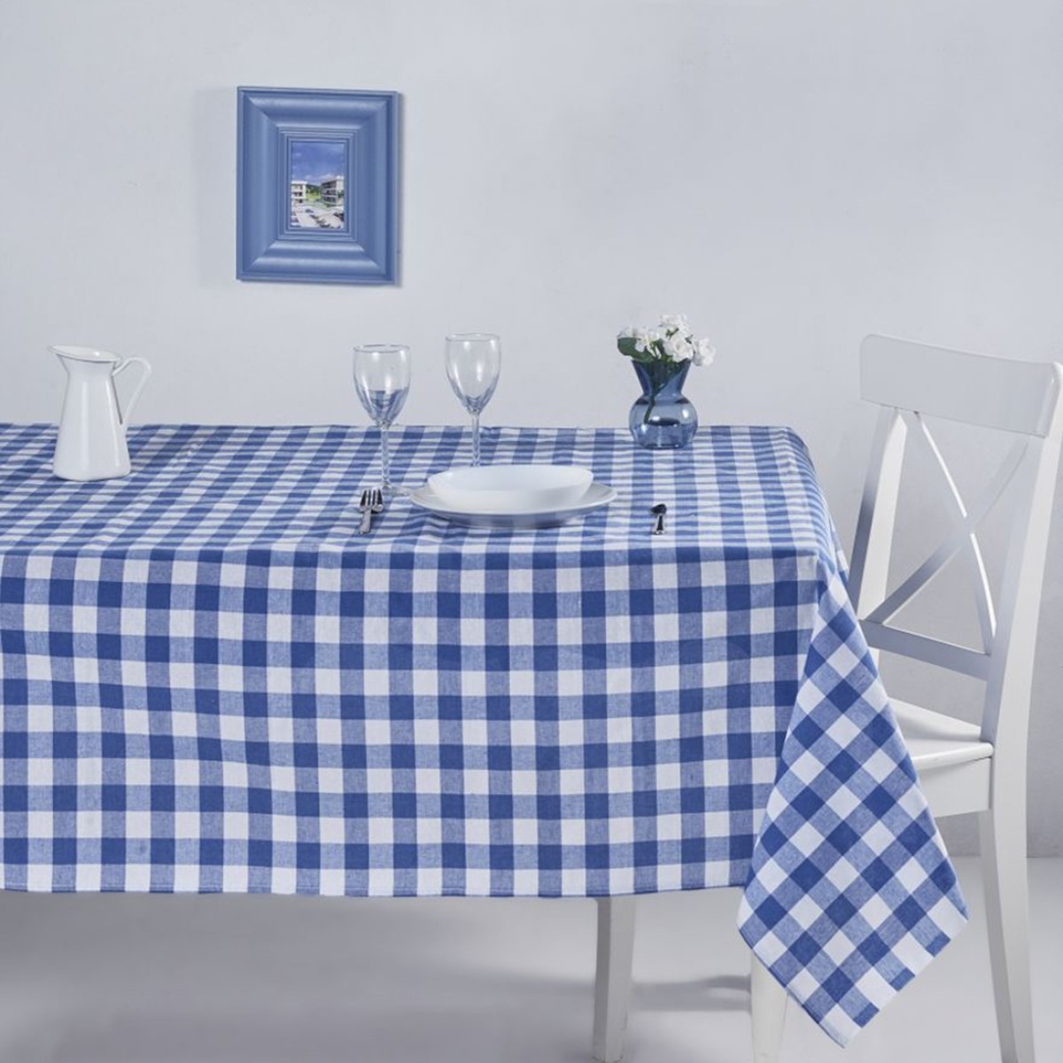 Nappe Carreaux Bleu