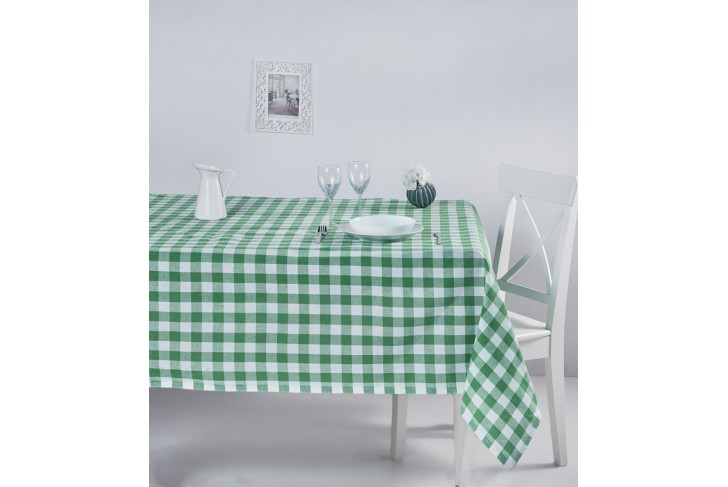 Nappe Carreaux Vert