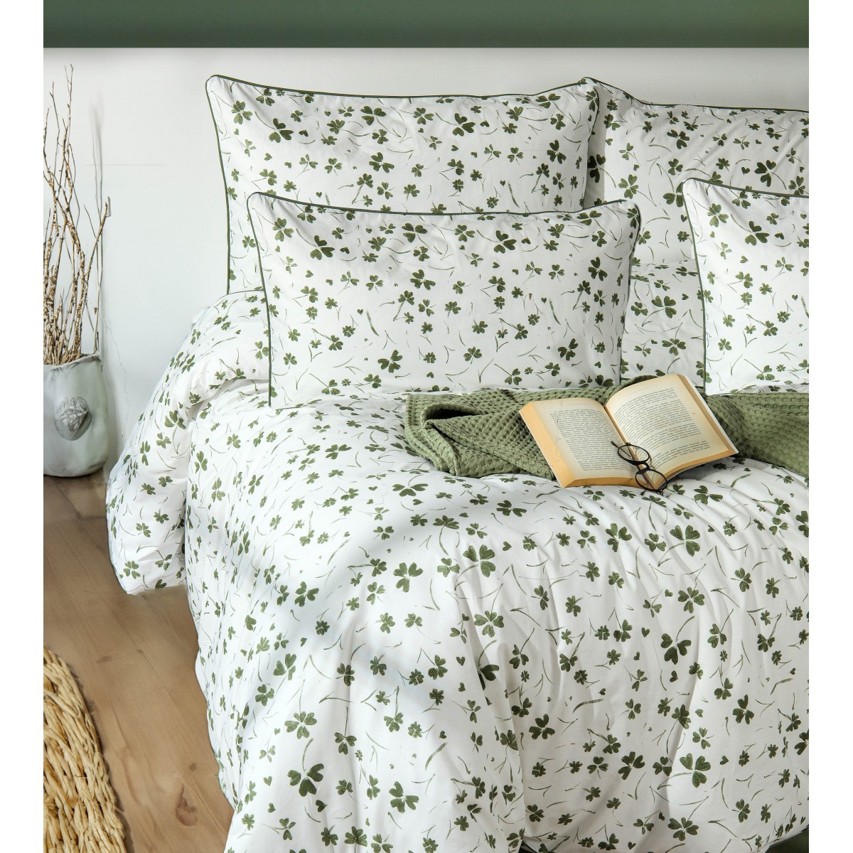 Parure de lit 100%coton PARLIN