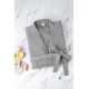 Peignoir Gaze de coton-Gris