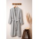 Peignoir Gaze de coton-Gris