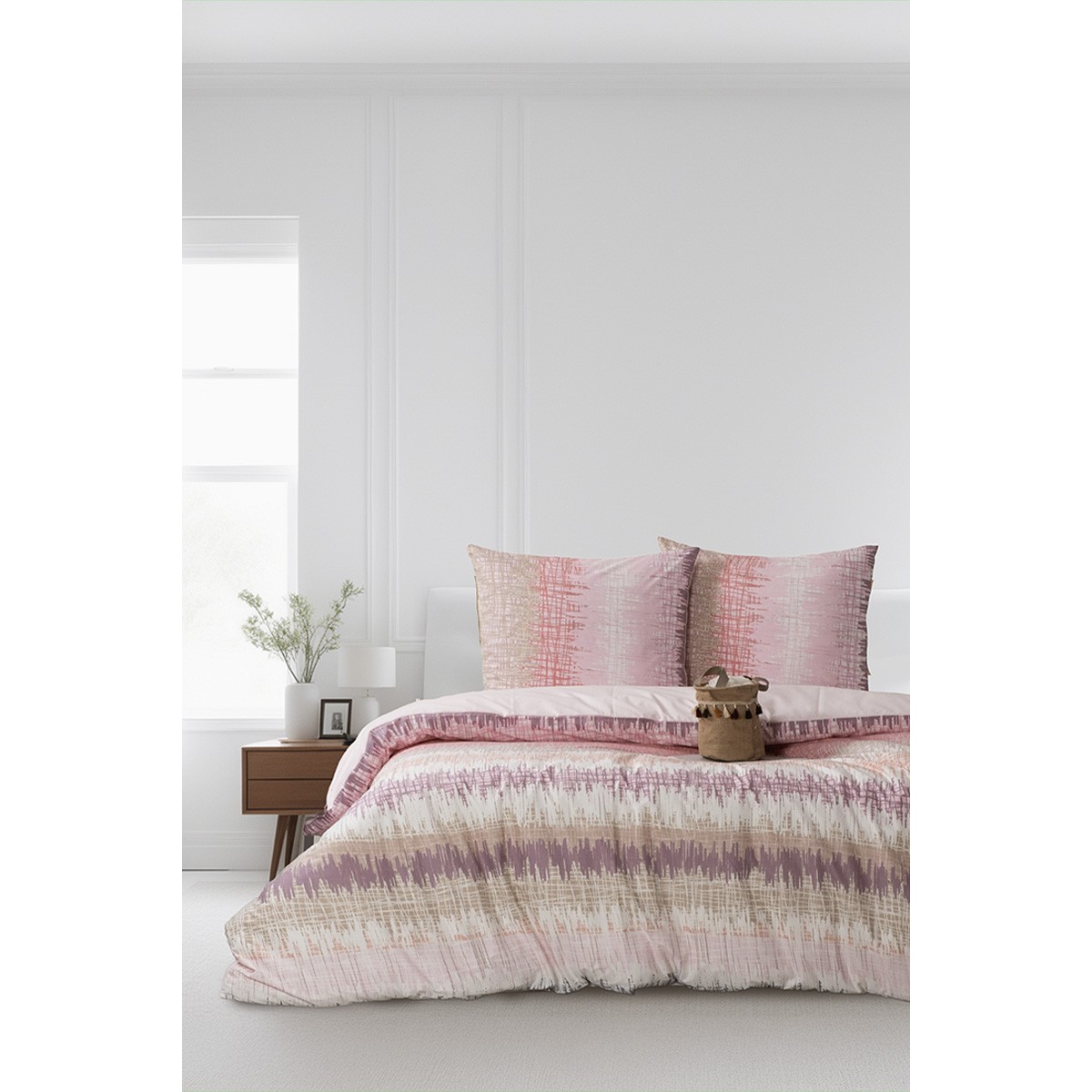 Parure de lit 100% coton POLIEN