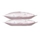 Lot de 2 Taies d'oreiller 63X63 cm satin de coton POLIERE
