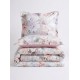 Parure de lit 240X220 cm satin de coton POLIERE