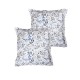 Lot de 2 Taies d'oreiller 63x63 cm 100% coton RAMIELLE