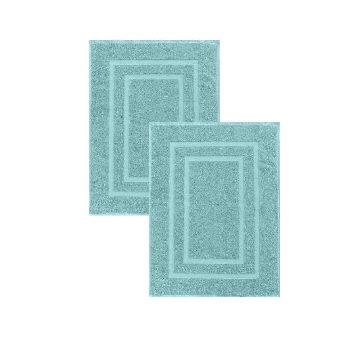 Lot de 2 Tapis de bain-CELADON