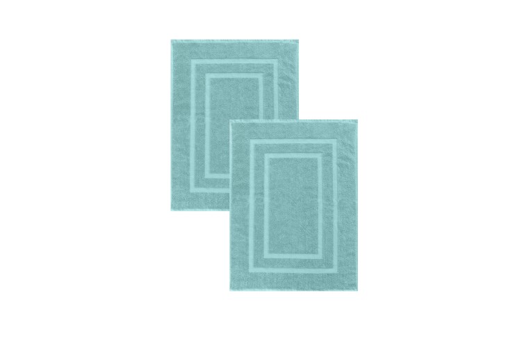 Lot de 2 Tapis de bain-CELADON