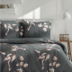 Parure de lit 100% coton TIVORY VERT