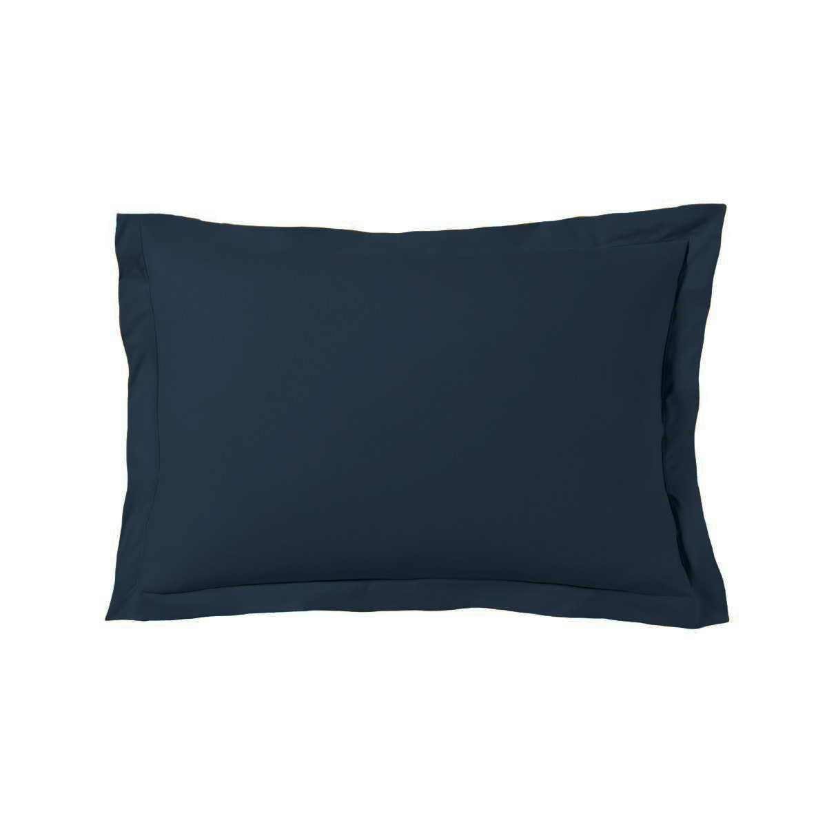 Taie d'oreiller 50x70 cm satin de coton bleu