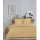 Parure de lit 100% coton VICHY AMBRE