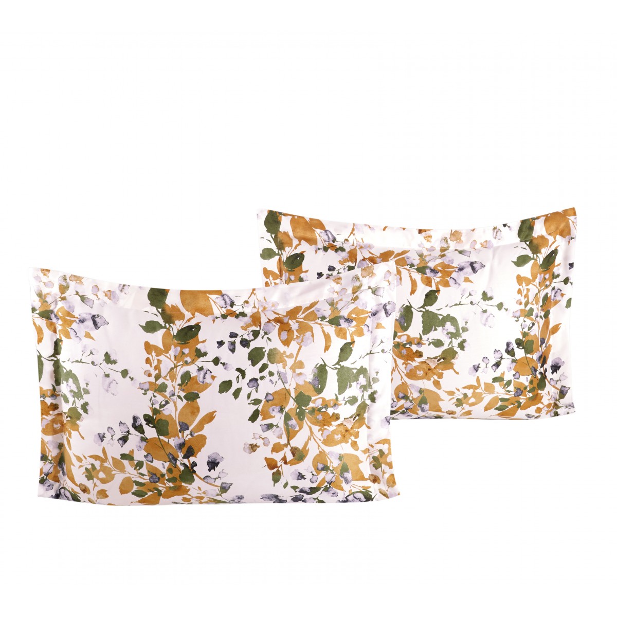 Lot de 2 Taies d'oreiller 50x70 cm satin de coton VIENNA