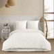 Parure de lit FLANELLE Blanc