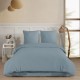 Parure de lit FLANELLE BLeu